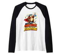 Una Talpa può Cambiare Tutto Chimica Giochi di Parole Maglia con Maniche Raglan