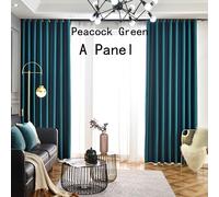 Una Tenda Oscurante Nera In Raso Seta Per Finestra Arredamento Camera Da Letto