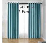 Una Tenda Oscurante Nera In Raso Seta Per Finestra Arredamento Camera Da Letto