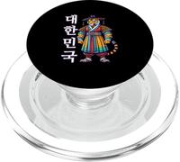 Una tigre in coreano tradizionale Hanbok Dae Han Min Guk Hangul PopSockets PopGrip per MagSafe