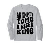 Una Tomba Vuota Un re risorto Uomini e Donne cristiani AMA Dio Maglia a Manica