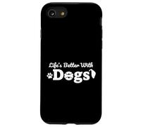 Una vita migliore con i cani amanti dei cuccioli Custodia per iPhone SE (2020) / 7/8