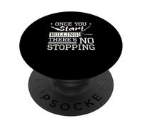 Una volta che inizi a rotolare, non c'è fermarsi per il pittore PopSockets PopGrip Adesivo