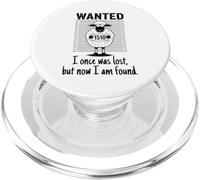 Una volta ero perso, ma ora sono ritrovato, versetto biblico cristiano PopSockets PopGrip per MagSafe