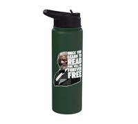 Una volta imparato a leggere Frederick Douglass Stainless Steel Insulated Water Bottle