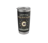 Una volta nella vita 2026 Total Solar Eclipse Cruise Voyager Bicchiere termico in acciaio inox doppia parete