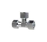 Una volta. Raccordo a L, cono di tenuta, girevole a 360°, dado M30x2,0 i., tubo esterno Ø 22 mm, PN max. 160 bar, acciaio zincato