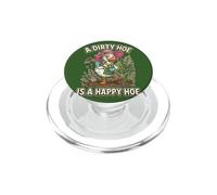 Una zappa sporca è una zappa felice giardinaggio d'oca PopSockets PopGrip per MagSafe