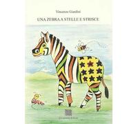 Una zebra a stelle e strisce