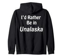 Unalaska, Preferirei Essere Dentro Felpa con Cappuccio
