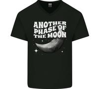 Un'Altra Fase Della Luna Maglietta In Cotone A V Per Uomo