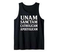 UNAM Sanctam Preghiera Cattolica Latina Liturgica Canotta