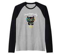 Unapologetically Me Proprietario di Gatto neurodivergente Maglia con Maniche Raglan