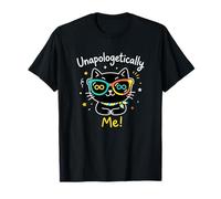 Unapologetically Me Proprietario di Gatto neurodivergente Maglietta
