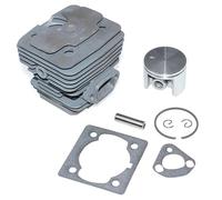UNARAY Kit pistone Cilindro Big Bore Adatto for Alpina VIP42 Star45 P450 P460 SP460 Stiga SB44 Castor Turbo42 Power45 SB44 CP450 CP460 8540890