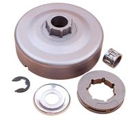 UNARAY Tamburo Frizione 3/8 Pignone Kit Misura for Stihl MS291 MS291C MS 291 Motosega Rim Convertire Strumento di Potere Accessori Motosierra Бензопила