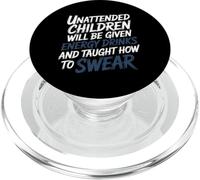 Unattended Kids Get Energy Drinks And Swear Lessons - PopSockets PopGrip per MagSafe