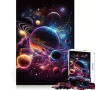 Un'avventura intergalattica: puzzle da 1000 pezzi per ragazzi, ideale per sviluppare le capacità analitiche, rilassare e creare puzzle di precisione, perfetto come regalo di Natale (50x75cm)