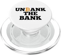 Unbank the Bank BTC Bitcoin/Sblocca la banca PopSockets PopGrip per MagSafe