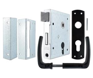 Unbekannt Basi 9900-0003 - Serratura a testa tonda Argento, Multicolor