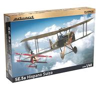 Unbekannt Eduard Plastic Kits 82131 - Kit Modello SE.5a Hispano Suiza, Confezione Professionale