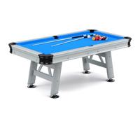 Tavolo da Biliardo per Esterno con Piano in Mdf 224X112Cm Garlando Florida