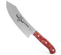 Unbekannt Giesser since 1776-Made in Germany-Coltello da cuoco, 20cm, Red Diamond, PremiumCut Chefs No 1, coltello da cucina, manico in materiale acrilico, inossidabile, coltello da griglia tedesco