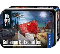 Unbekannt-I Tre Messaggi Segreti Die DREI Set Detective, Colore Nero, Small, 632359