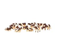 Kids Globe 571968 Cows – Multicolore piatto autoportante – Confezione da 12