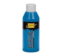 Unbekannt KREUL 84213 - Solo Goya Acrylic Coelin Blue, flacone da 250 ml, Pittura acrilica cremosa e Versatile in qualità da Studio, a Base d'Acqua, ad Asciugatura Rapida e Opaca.