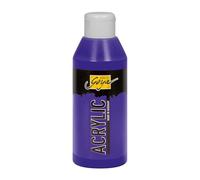 Unbekannt KREUL 84214-Solo Goya Acrylic Violet, flacone da 250 ml, Vernice acrilica cremosa e Versatile in qualità da Studio, a Base d'Acqua, ad Asciugatura Rapida e Opaca, Purple, 250 unità