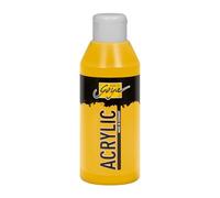 Unbekannt KREUL 84222-Solo Goya Acrylic Light Ochre, flacone da 250 ml, Pittura acrilica cremosa e Versatile in qualità da Studio, a Base d'Acqua, ad Asciugatura Rapida e Opaca, 250 unità