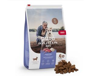 Unbekannt MERA Pure Sensitive Mini Agnello e Riso, Cibo per Cani Secco per Cani Piccoli e sensibili, Cibo Secco di Agnello e Riso, Piccole crocchette Senza Grano e Zucchero (4 kg)