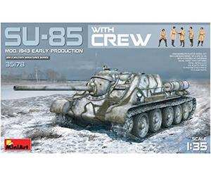 Unbekannt Mini Art 35178 - Modellino su 85 MOD.1943, Early Produzione Crew