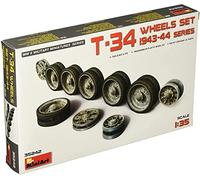 Unbekannt Mini Art 35242 - Modellino di - T 34 Wheels Set, 1943 - 44 Series