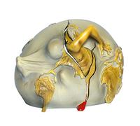 Unbekannt - Nascita del nuovo uomo - Scultura dorata Salvador Dali nascita