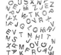 Unbekannt Rayher Lettere di Cera -X-, Argento, 9Mm,Busta 2 Pz, 3124322