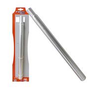 Unbekannt Sella in Alluminio per Candele. CNC 300 Mm 27, 2, 27,2 Unisex, Argento, 27,2 mm