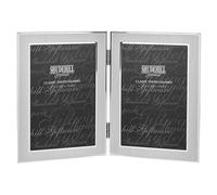 Unbekannt Shudehill Cornice portafoto doppia, 10 x 15 cm, placcata argento opaco