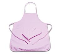 Unbekannt Städter 256026 Bambini Grembiule, Guanto Set Back Grembiule, Cotone, Rosa, 40 x 20 x 2 cm