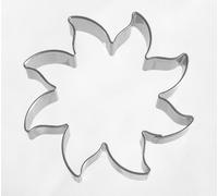 Unbekannt Stampo per biscotti a forma di sole, 7 cm, in acciaio inox, lavabile in lavastoviglie