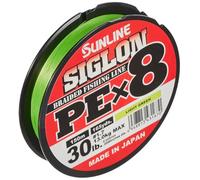 Unbekannt Sunline Siglon PE X8 150 m Corda Intrecciata Made in Japan, Verde Chiaro, 30LB/13kg PE #1,7