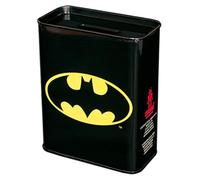 Unbekannt Suono e Abito 6820526000 salvadanaio con Motivo Batman, Metallo, Nero, 9.0 x 4.5 x 11.5 cm