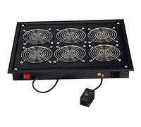 INL Unità ventilazione Rack 19" 6 ventole, installazione a soffitto, con termos