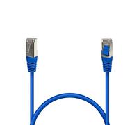 Unbekannt Waytex 33491 RJ45 ADSL Cavo di Rete schermato 0,3 m Blu