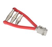 Unbilkdas Morsetto per avviare la Racchetta, Strumento per incordare la Racchetta da Tennis, Design a Testa Larga con 3 Molle per Una Presa Forte, Materiale in Alluminio Ultraleggero