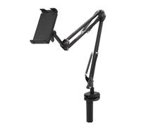 Unbilkdas Supporto per cellulare multiuso a doppio uso, supporto universale per cellulare, supporto per tablet con angoli regolabili in altezza per tablet smartphone, con protezione adesiva