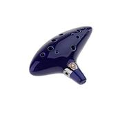 UNbit 12 fori Alto C Key Ocarina con ocarine Stand Rack Home Decoration Craft da collezione