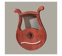 UNbit 19 corde lira mogano tronchi di abete rosso arpa strumento for pianoforte a dito a tavola singola entry-level con strumento di accordatura lira? Arpa for principianti Arpa