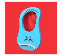 UNbit Lira a 19 corde Arpa portatile a 16 corde Piccola arpa Principiante Lira a 10 corde Lira Strumento for arpa Lira? Arpa for principianti (Color : 10 Strings)